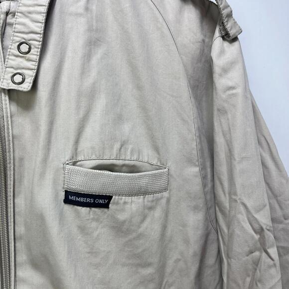Vintage 90s Members Only Windbreaker Jacket Size 40 Medium - Picture 3 of 12